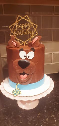 Scooby Doo pastel de personaje