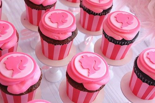fiesta Barbie cupcakes